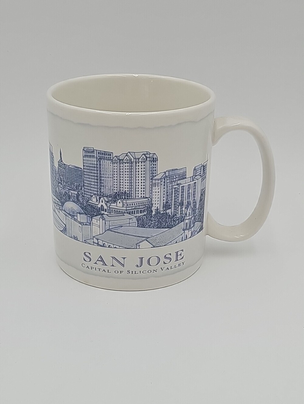 Starbucks San Jose City Mug Silicon Valley 2007 18 Ounce Coffee Cup